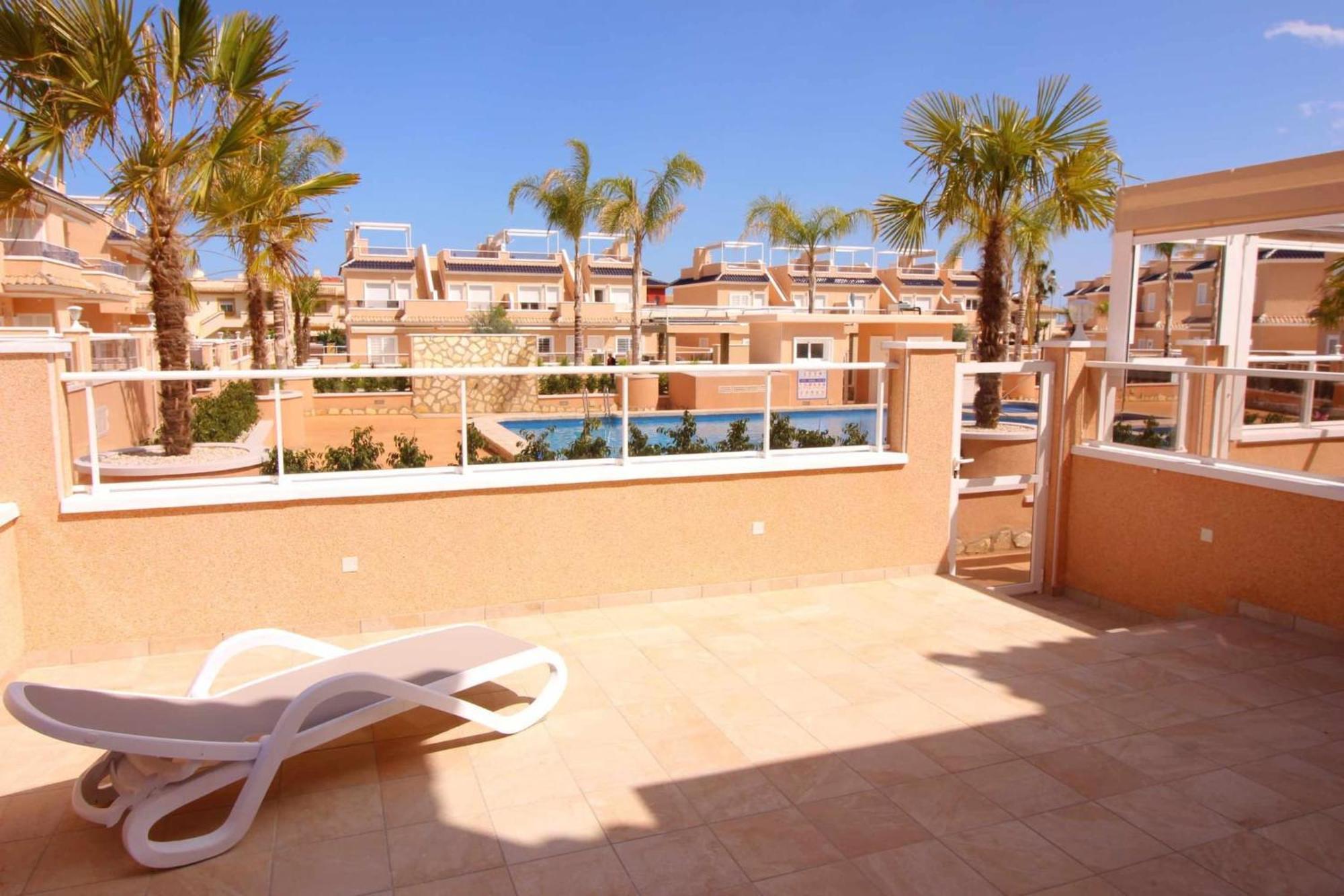 Duplex Campoamor Heated Pool Luaran gambar